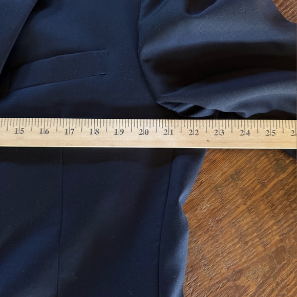 Lauren Ralph Lauren 43R Navy Wool Blazer Mens Sport Coat Gold Buttons Classic - Picture 8 of 8